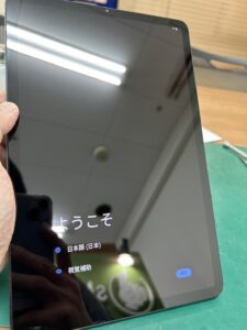 Xiaomi Pad5の液晶画面交換修理完了後写真